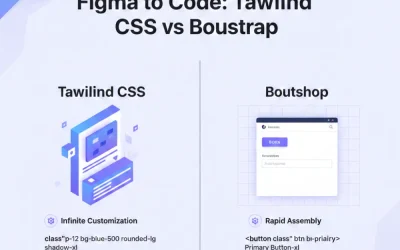 Convert Figma to Tailwindcss or Bootstrap: Tailwind CSS vs Bootstrap