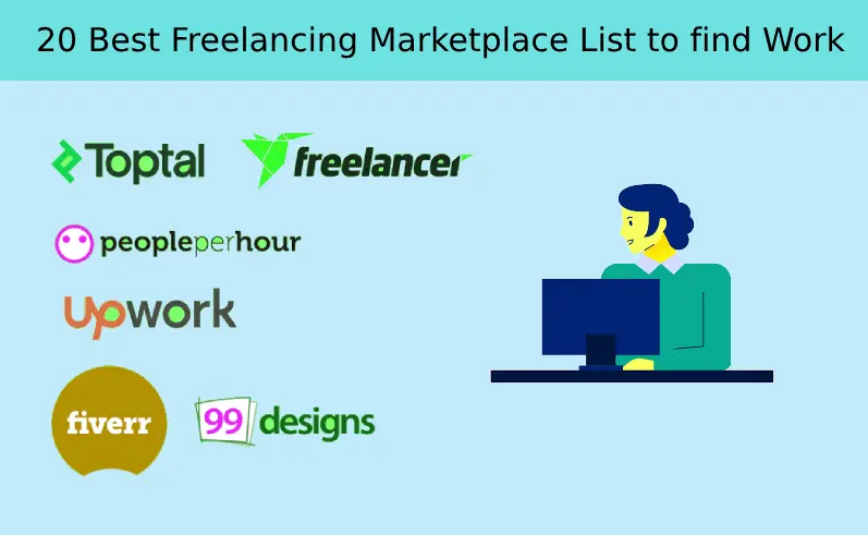 20 Best Freelancing Marketplace List to find Work