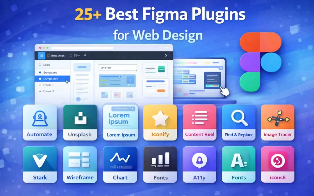 25+ Best Figma Plugins for Web Design 2026