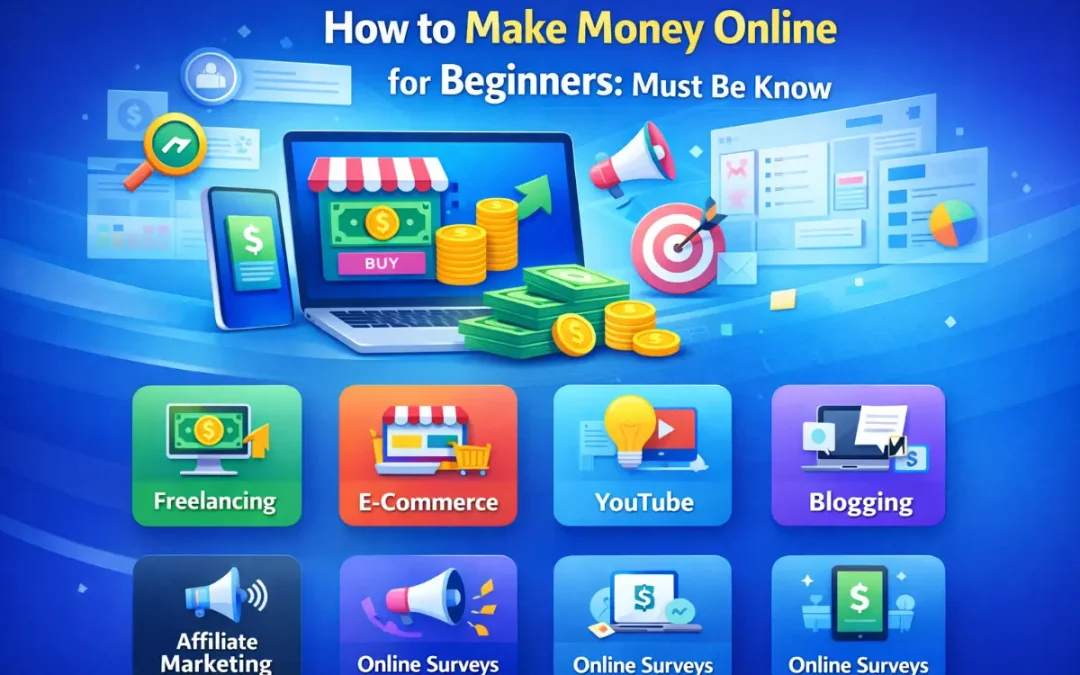 How to Make Money Online for Beginners: Must Be Know 2026