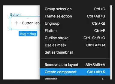 Figma Button Component