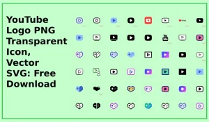 YouTube Logo PNG Transparent