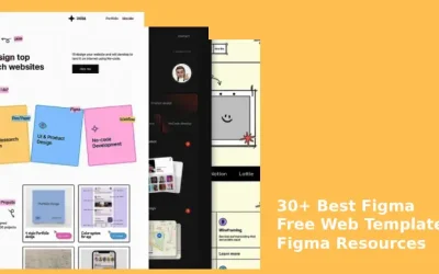 30+ Best Figma Free Web Templates: Figma Resources 