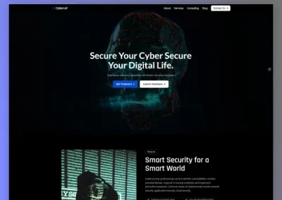 Cybercaf Framer Templates