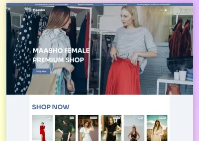 Maasho Shop Framer Templates