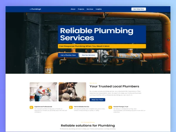 Plumbingx Framer Templates Plumbingx Framer Templates