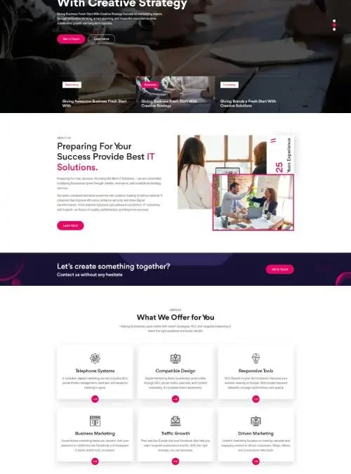 Damdt Business HTML Templates
