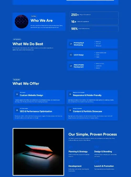 PersonaPrime Creative Portfolio Template