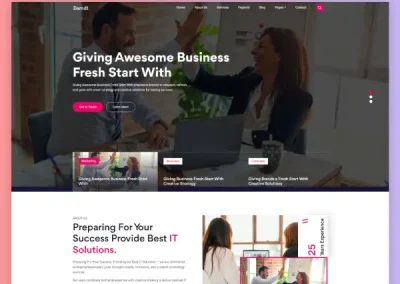 Damdt Business HTML Templates