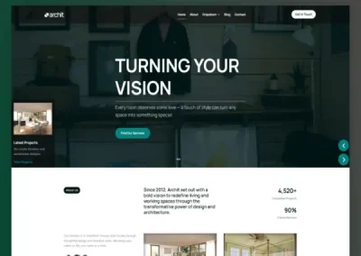 Archit Home Interior Divi Layout