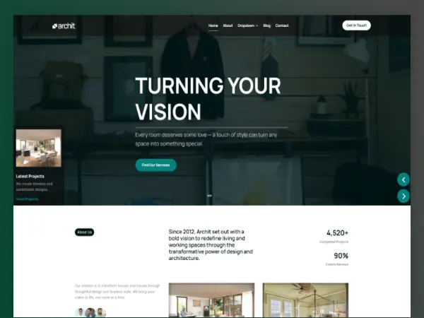 Archit Home Interior Divi Layout Archit Home Interior Divi Layout