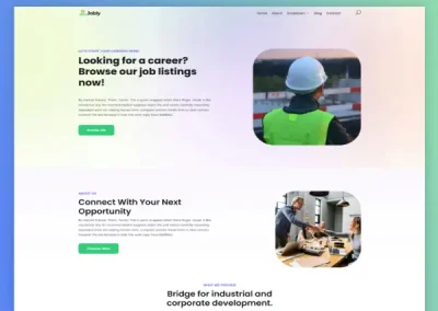 Jobly Job Listing Recruitment Divi Layout