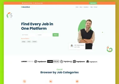 Workfind Job Work Finding Divi Layout